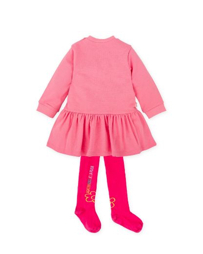 Picture of Agatha Ruiz De La Prada Pink Dress with Tights
