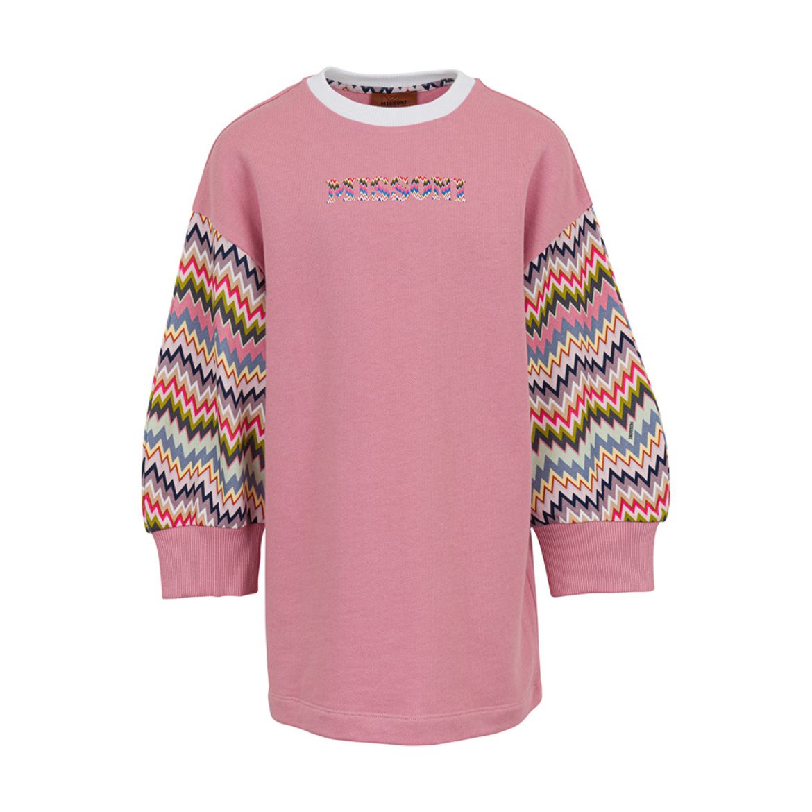 Picture of Missoni Girls Pink Jumper Dress