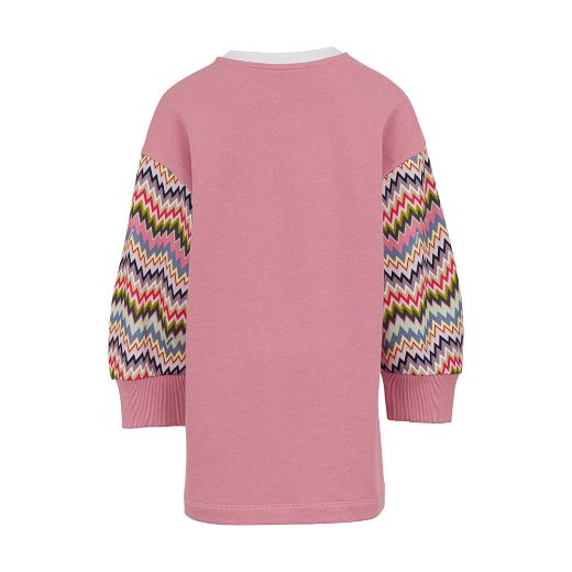 Picture of Missoni Girls Pink Jumper Dress