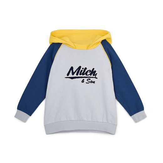 Picture of Mitch & Son Kash Grey Hoodie Tracksuit