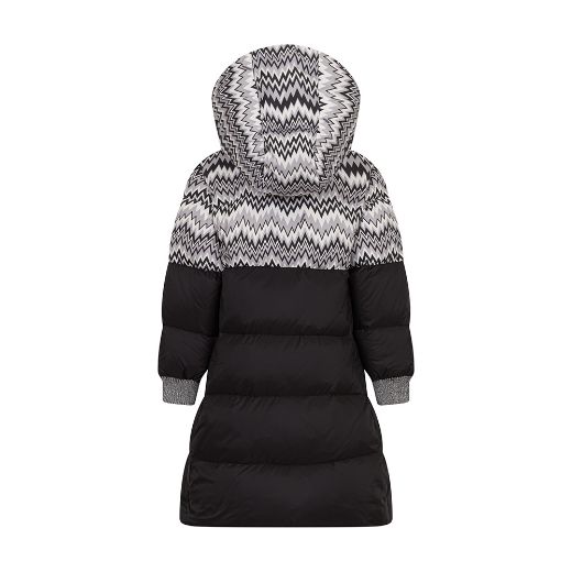 Picture of Missoni Girls Black & White Long Coat