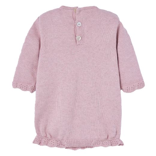 Picture of Paz Rodriguez Pink Knitted Romper