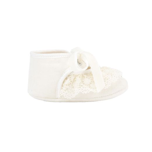 Picture of Paz Rodriguez Cream Shoes