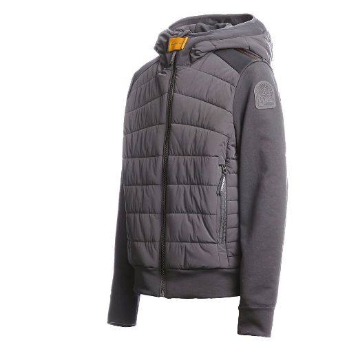 Picture of Parajumpers Boys Manfred Grey Coat