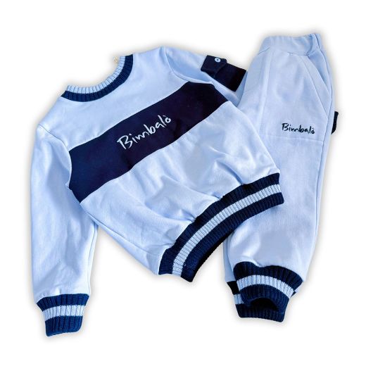 Picture of Bimbalo Boys Blue & Navy Tracksuit