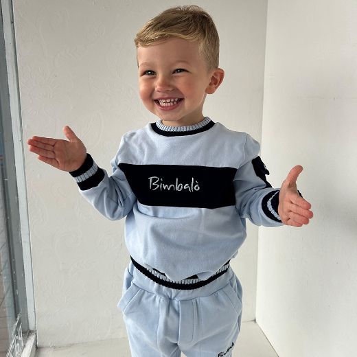 Picture of Bimbalo Boys Blue & Navy Tracksuit
