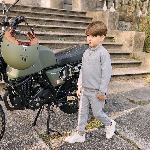 Picture of Patachou Boys Grey Tracksuit