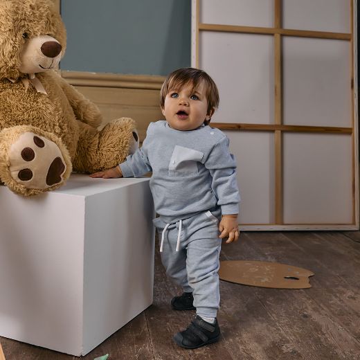 Picture of Patachou Boys Blue Tracksuit