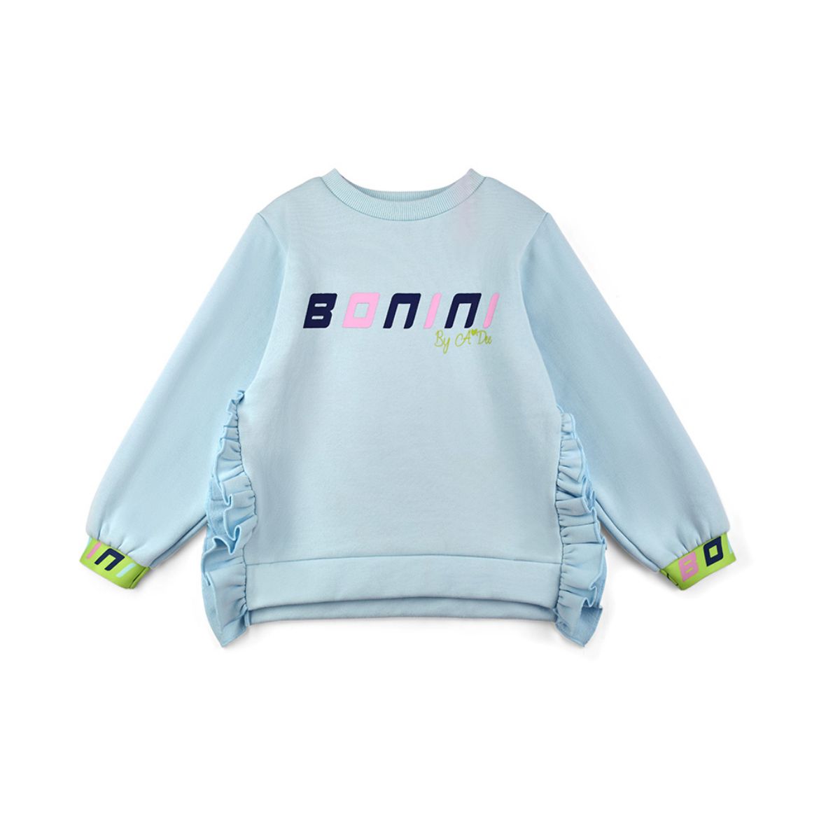 Picture of Bonini Strive Sky Blue Split Side Jumper
