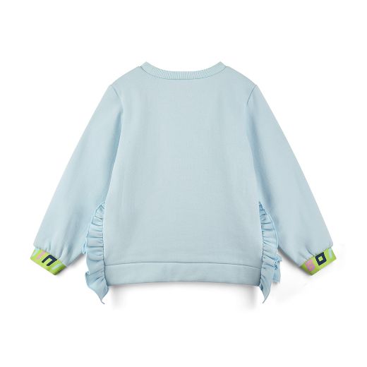 Picture of Bonini Strive Sky Blue Split Side Jumper
