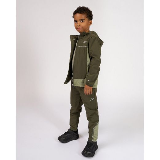 Picture of Frequency Boys Attain Khaki Tracksuit & Top Set