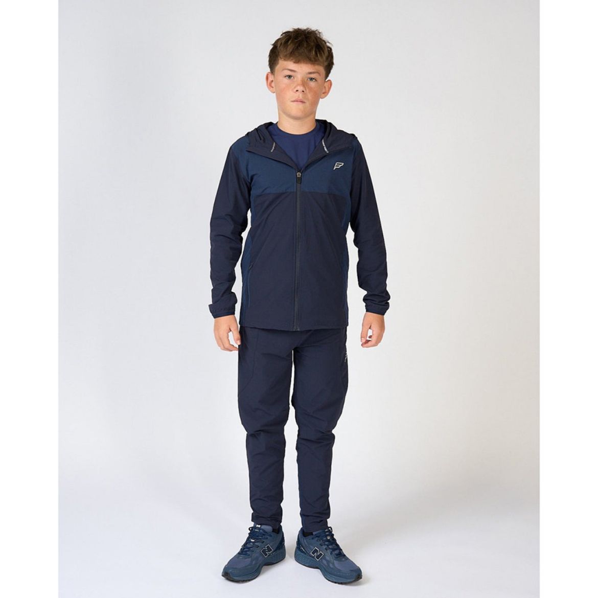 Picture of Frequency Boys Blue Evolve Tracksuit and Top Set
