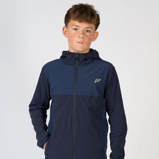 Picture of Frequency Boys Blue Evolve Tracksuit and Top Set