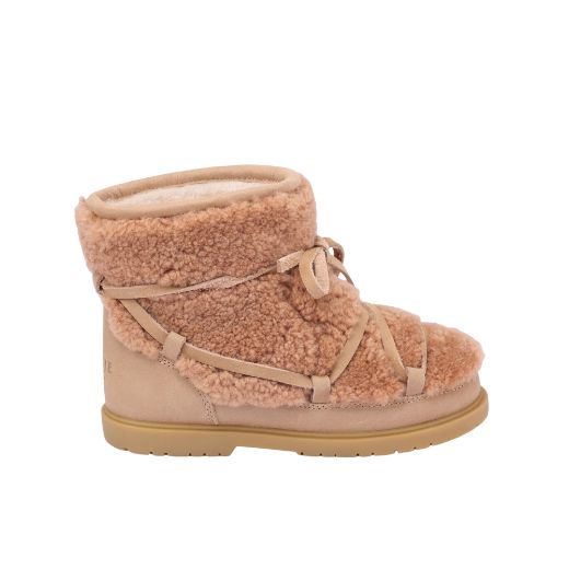 Picture of Donsje Cassia Beige Sheep Wool Boots