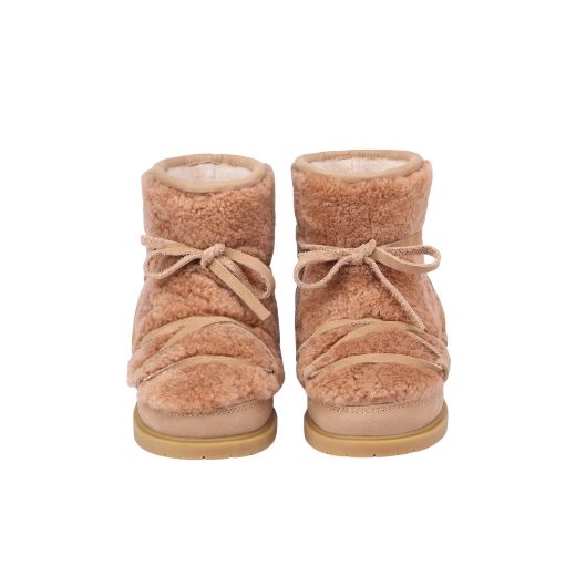 Picture of Donsje Cassia Beige Sheep Wool Boots