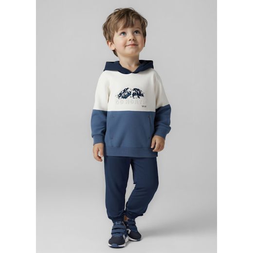 Picture of Mayoral Boys 3 Piece Navy 'Go North' Tracksuit