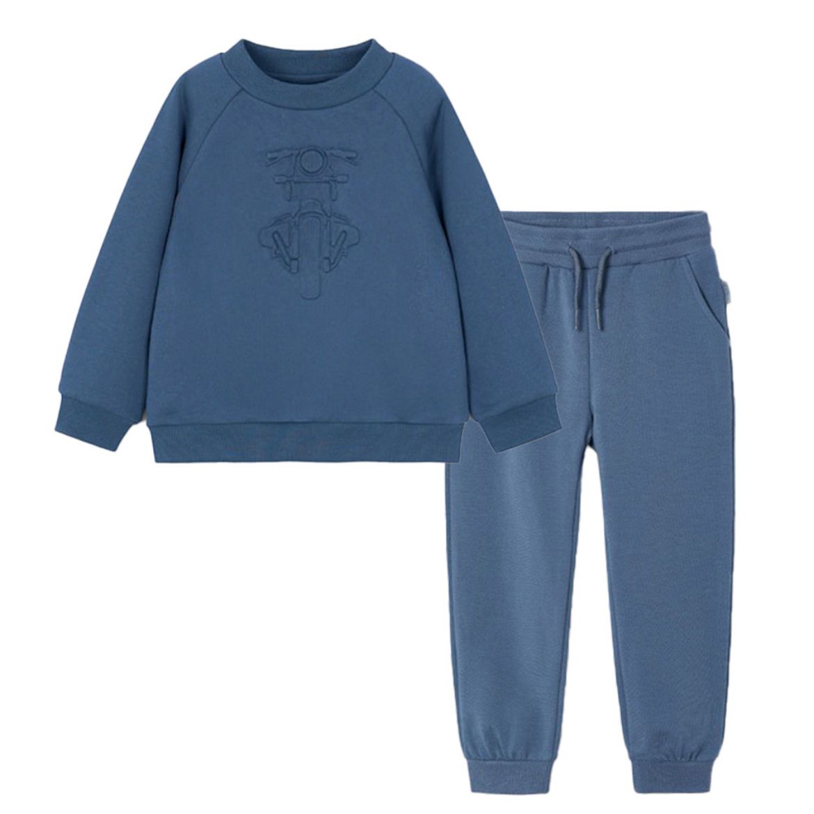Picture of Mayoral Boys 2 Piece Blue Tracksuit