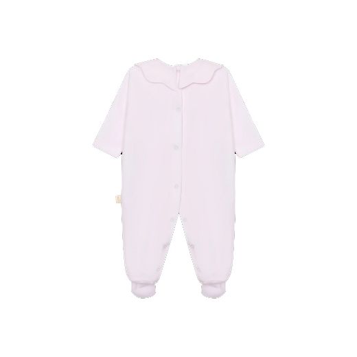 Picture of Baby Gi Pink Velour with Scallop Collar