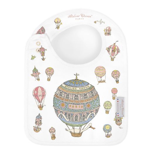Picture of Atelier Choux Bib Hot Air Balloons