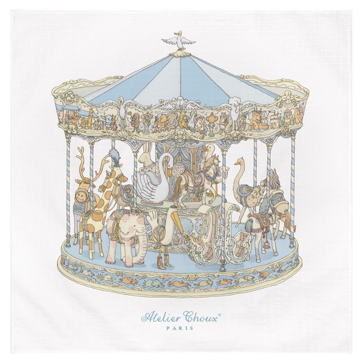Picture of Atelier Choux Carre Carousel Blue