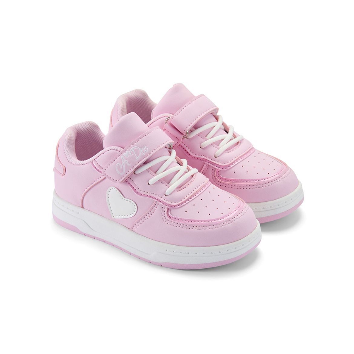 Picture of A Dee Dnk Pink Heart Trainers