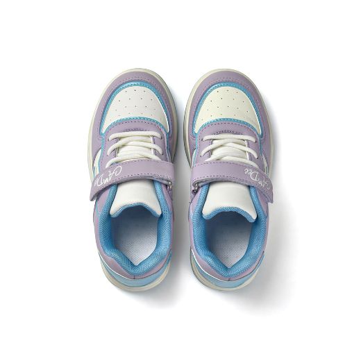 Picture of A Dee Dnk Lilac Heart Trainers