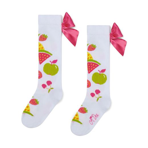 Picture of A Dee Tammy Tutti Frutti Printed Knee Socks