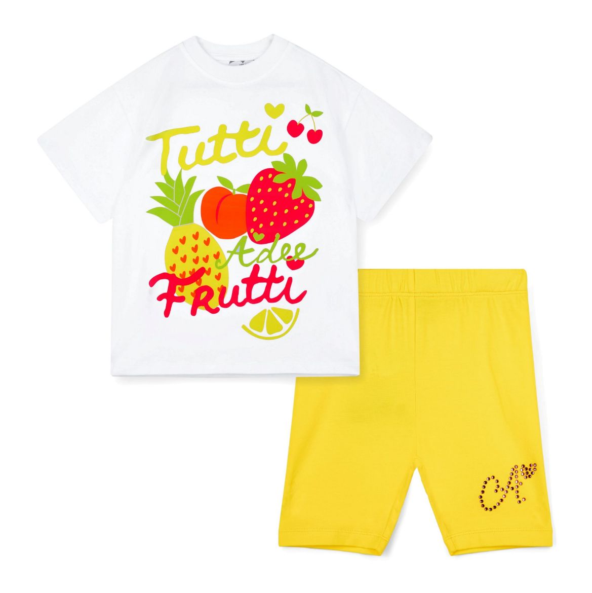 Picture of A Dee Trinity Tutti Frutti Cycling Short Set
