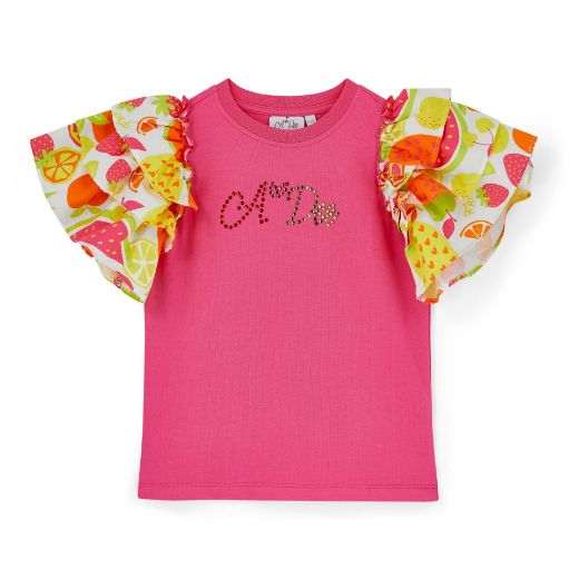 Picture of A Dee Tabitha Pink Tutti Frutti Short Set