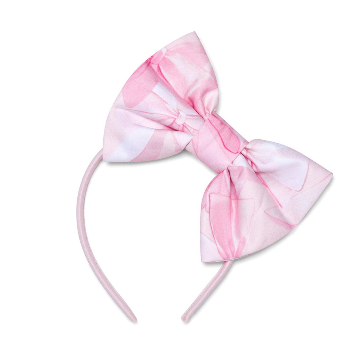 Picture of A Dee Ronda Pink Bow Hairband