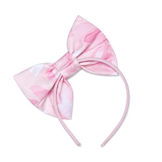 Picture of A Dee Ronda Pink Bow Hairband