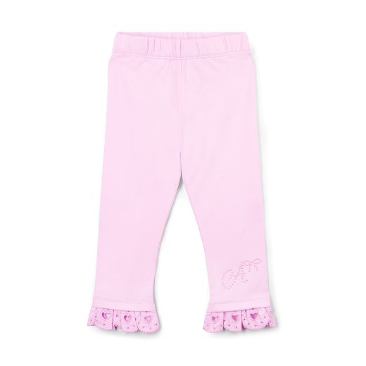 Picture of A Dee Rachel Pink Printed Bow Top with Pink Leggings Set