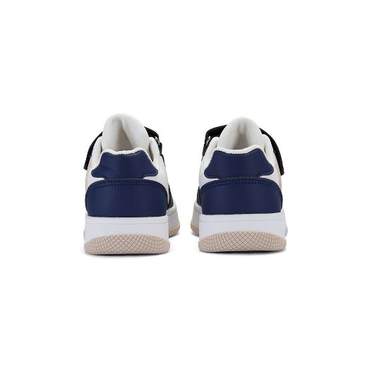 Picture of Mitch & Son Navy Jump Low Trainers