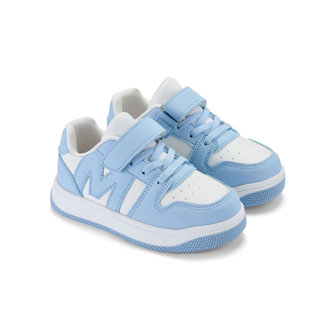 Picture of Mitch & Son Blue Jump Low Trainers