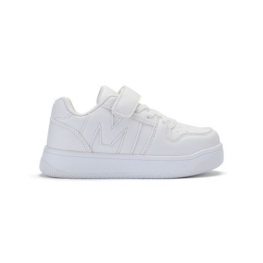Picture of Mitch & Son White Jump Low Trainers