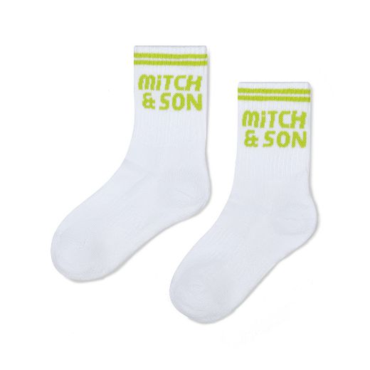 Picture of Mitch & Son Rocco Lime Sport Socks