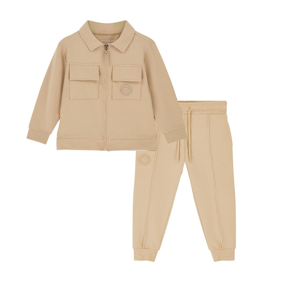 Picture of Mitch & Son Princeton Beige Tracksuit