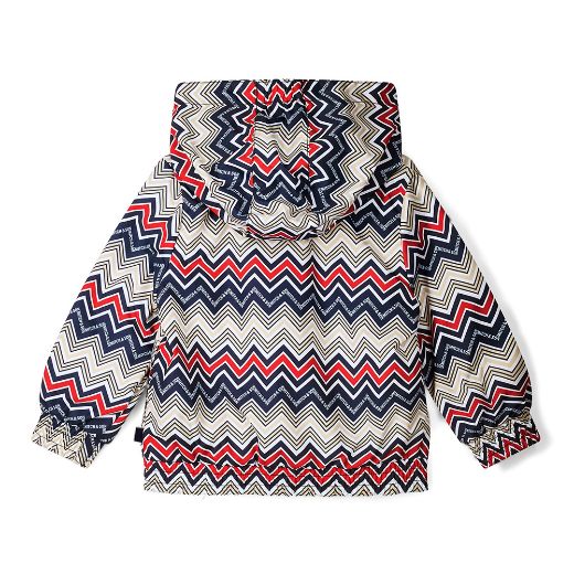 Picture of Mitch & Son Paddy Navy Printed Jacket