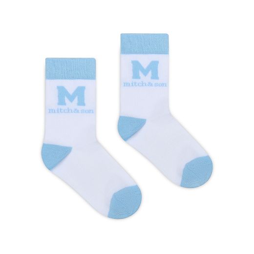 Picture of Mitch & Son Odell Blue 2 Pack Socks