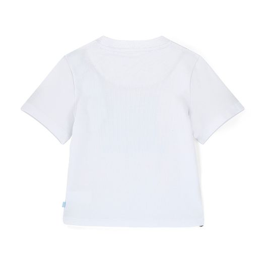 Picture of Mitch & Son Odin White Towelling T-Shirt