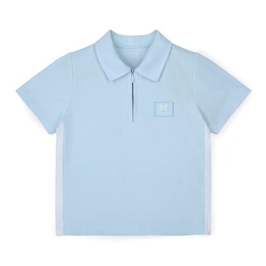 Picture of Mitch & Son Osiris Blue Polo Short Set