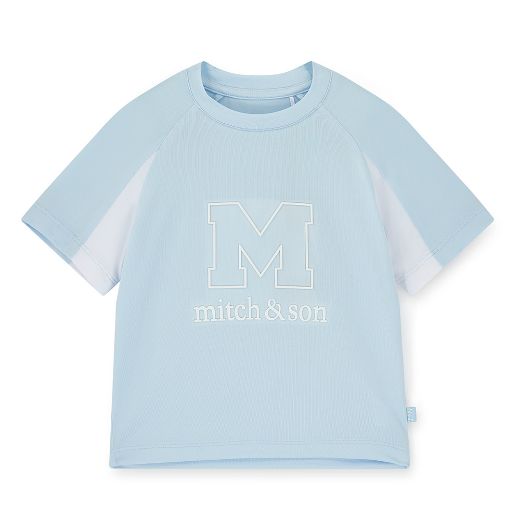 Picture of Mitch & Son Ollie Blue Logo Short Set