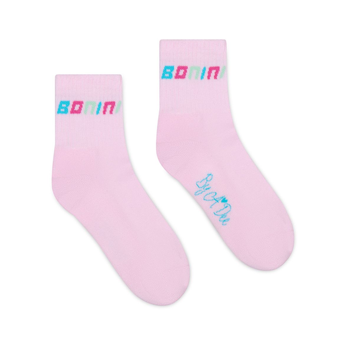 Picture of Bonini Pink Twirl Socks