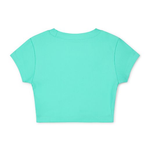 Picture of Bonini Mint Short Sleeve Crop Top