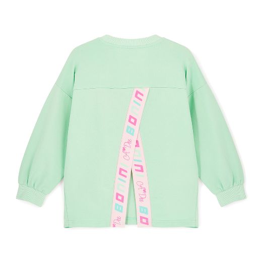 Picture of Bonini Mint Logo Jumper with Detail
