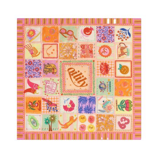 Picture of Oilily Acollage Printed Scarf