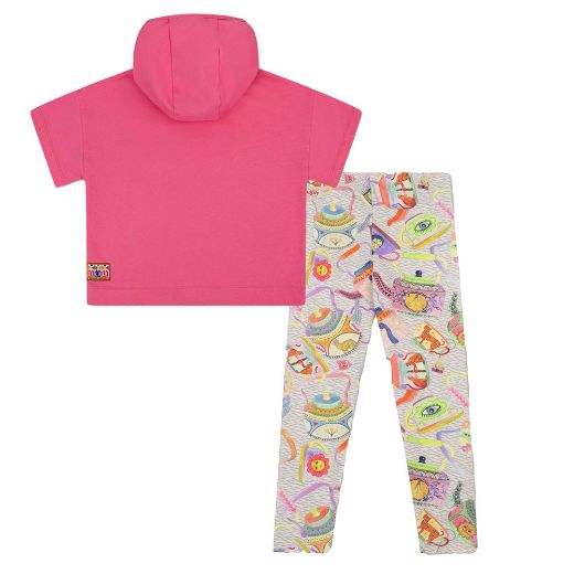 Picture of Oilily Horis Pink Jumper & Peppy Leggings Set