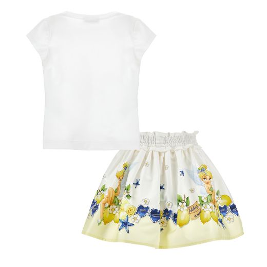 Picture of Monnalisa Tinkerbell T-Shirt & Skirt Set