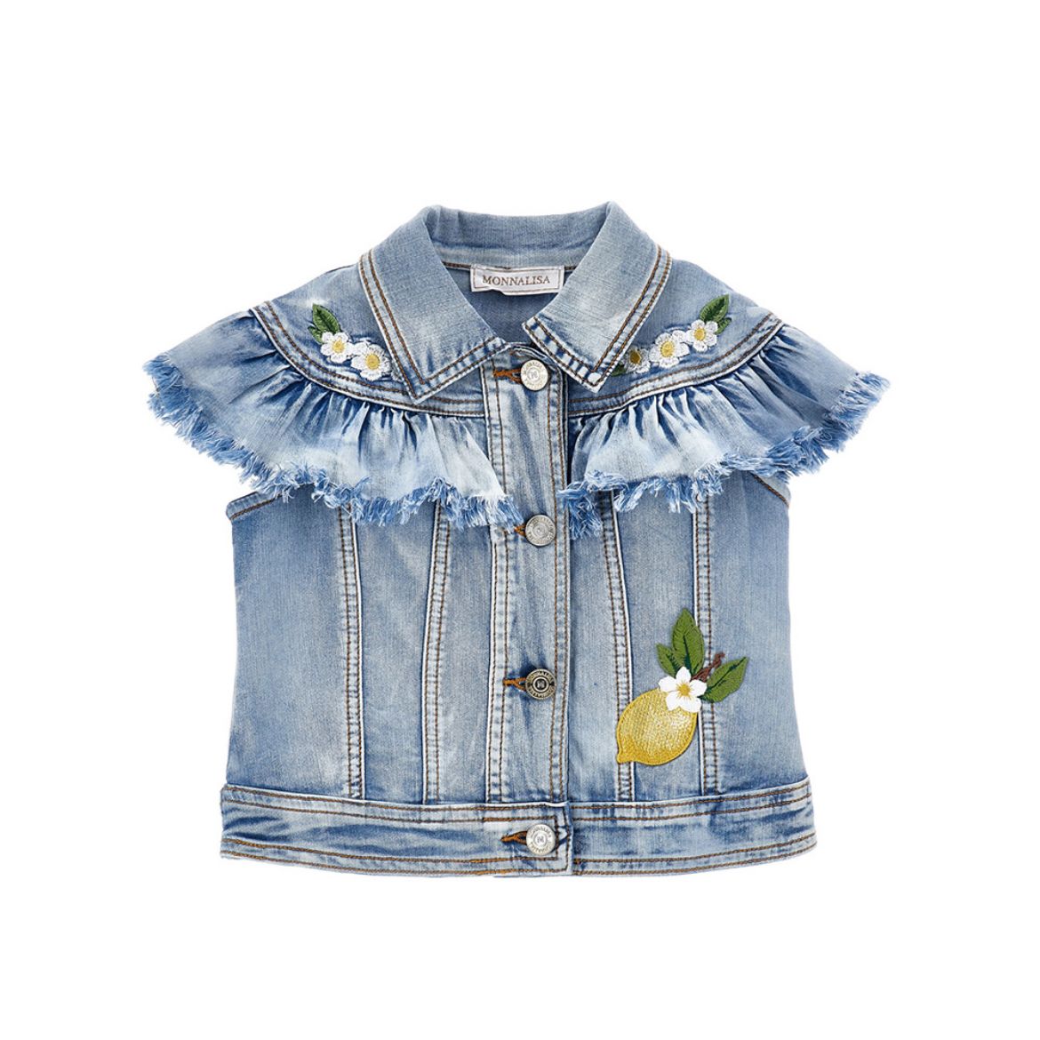 Picture of Monnalisa Tinkerbell Denim Jacket 