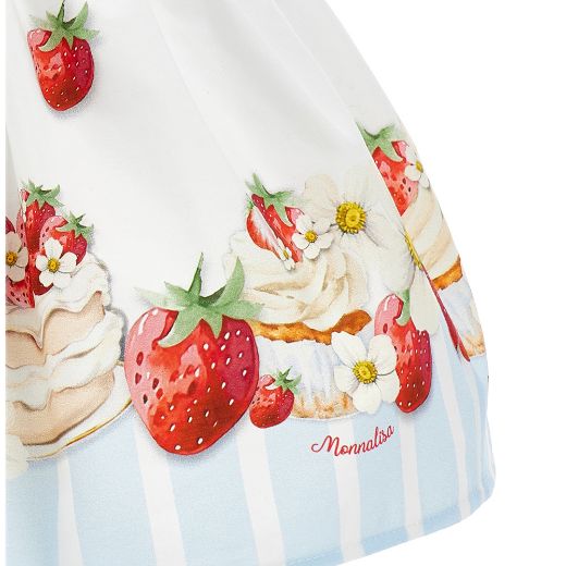 Picture of Monnalisa Strawberry Top & Skirt Set